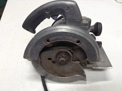 Vintage Porter Cable 7" Circular Saw Model 115 Tested Works - Image 1 of 4