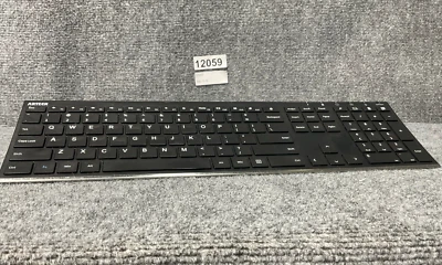 Arteck Wireless Keyboard HW192 ⌨️ Ultra Slim QWERTY Stainless Steel Black 🖤 - Image 1 of 4