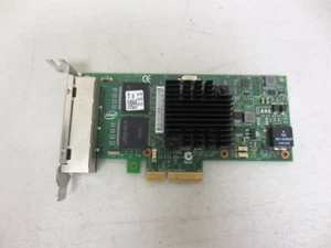 Dell INTEL I350-T4 PCI-E 4-port Network Card K9CR1 9YD6K T34F4 NM8TT Low Profile - Picture 1 of 4