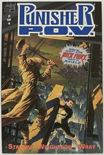 The Punisher "P.O.V." Book # 2 (1991, Marvel Comics) f. BERNI WRIGHTSON artwork