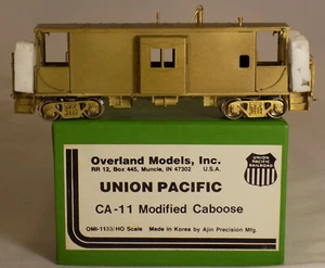 OMI HO BRASS UNION PACIFIC CA-11 MODIFIED CABOOSE - NEW - NEVER RUN - Picture 1 of 2