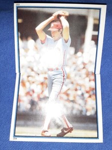 1983 TOPPS MLB STICKER STEVE CARLTON PHILLIES/HOF #203/204 PACK PULL MVP MINT MT