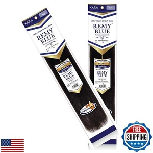 Neu Remy Yaky-Remy blau 100 % NATIVES Echthaar gewebt - Schuppen frei und verwicklungsfrei - Bild 1 von 5