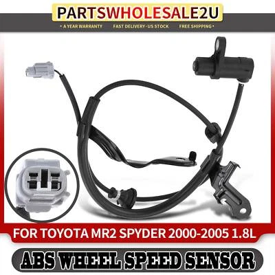 Sensor de velocidade de roda ABS lateral LH traseiro para Toyota MR2 Spyder 2000 2001-2005 L4 1.8 - Imagem 1 de 4