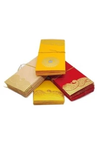 Wedding Indian Card Paper Money Envelope Traditional Gifting Set of 20 - Picture 1 of 3