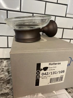 JADO Hatteras Soap Dish - Old Bronze, #042/131/105, NOS! - Image 1 of 4