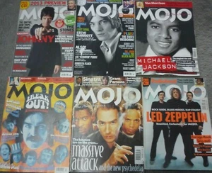 Mojo Music Magazine Lot #3 -6 total Captain Beefheart Michael Jackson Led Zep ++ - Picture 1 of 2