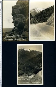 CALIFORNIA LANDSCAPE THEMED  POST CARDS V. 1930's 3 CARDS - Picture 1 of 5