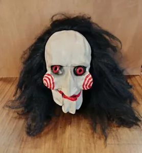 Licensed Don Post 2001 SAW Movie DELUXE ADULT LATEX SAW PUPPET MASK - Picture 1 of 5