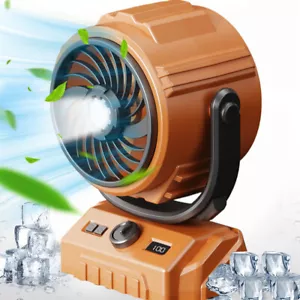 6000mAh Portable Camping Fan Battery Powered Tent Light Fan with LED Light Fan - Picture 1 of 17