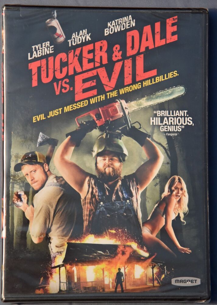 NEW- Tucker & Dale vs Evil DVD Tyler Labine Alan Tudyk Katrina Bowden Jesse Moss