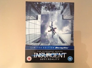 INSURGENT LIMITED EDITION BLU-RAY + 28 PAGE BOOKLET - VERY GOOD CONDITION - Picture 1 of 2