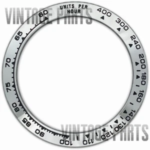 Bisel de reloj plano de acero inoxidable plateado de 38,5 mm apto para reloj RLX DTN - Imagen 1 de 1