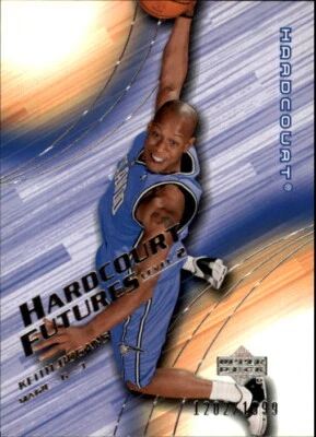 2003-04 Upper Deck Hardcourt #124 Keith Bogans RC /1999 - NM-MT - Image 1 of 2