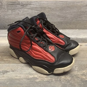 Nike Air Jordan Pro Strong Black Red Youth Sneakers 407485-601 Size 3Y - Picture 1 of 8
