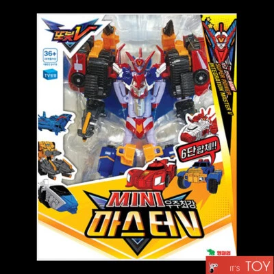 TOBOT V MINI MASTER V 6-Integration Transforming Robot Cars Vehicles Toy 2020 - Image 1 of 4