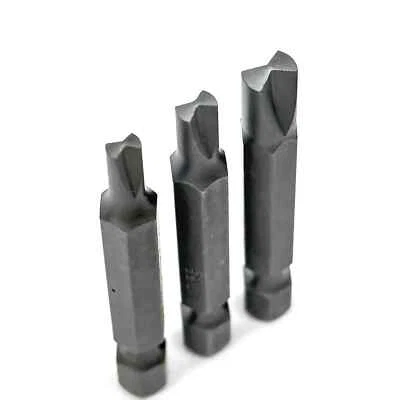 OHIY 3 pcs Type G Clutch Bits Set for Vintage American Cars 5/32 3/16 1/4 in S2 Steel