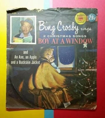 VINTAGE 1950's GOLDEN RECORDS 78 RPM BING CROSBY - CHRISTMAS - BOY at the Foto 1 de 2