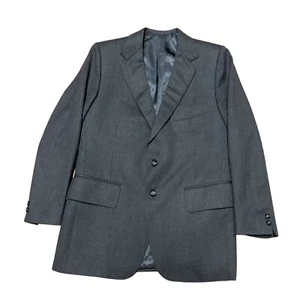 ABRIGO DEPORTIVO DE COLECCIÓN GIORGIO BEVERLY HILLS 42R GRIS 2 BOTONES TOTALMENTE FORRADO STRTD PARA HOMBRE - Imagen 1 de 6