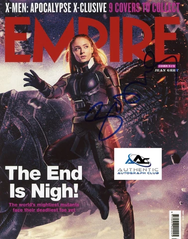 SOPHIE TURNER AUTOGRAPH SIGNED 8x10 PHOTO X-MEN XMEN GAME OF THRONES COA Cover