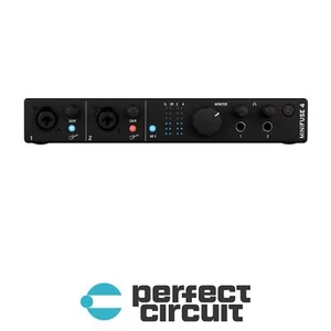 Arturia MiniFuse 4 USB-C (Black) AUDIO INTERFACE - NEW - PERFECT CIRCUIT - Picture 1 of 6