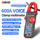 Clamp Intelligent Multimeter 4000 Counts Voltage Detector Smart Voice Broadcast