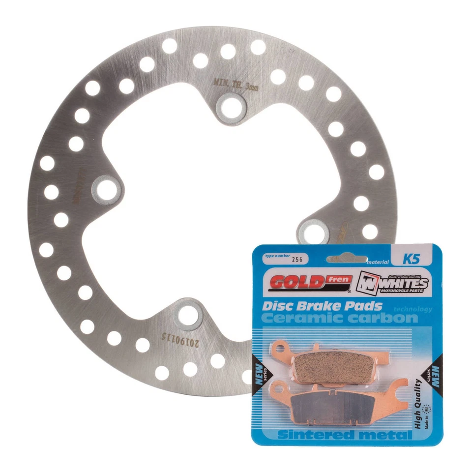 Rear Brake Disc Rotor & Pad Kit for 2007-2013 Yamaha YFM700FAP Grizzly EPS Auto - image 1 of 1
