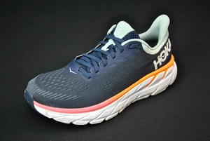 Hoka One Clifton 7 Women 9 Running Shoes Blue 12925SS6 - Picture 1 of 7