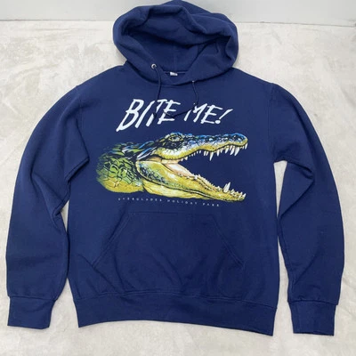 Sudadera con Capucha Florida Everglades S Caimán 'Bite Me' Parque Naturaleza Gators Foto 1 de 4