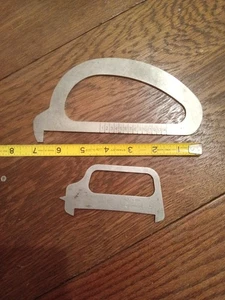 Medidores de langosta vintage de acero inoxidable - Imagen 1 de 4