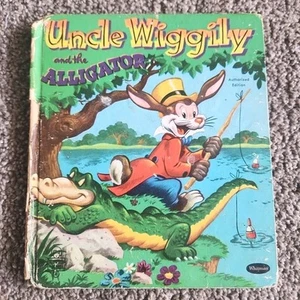 Uncle Wiggily and the Alligator Vintage 1953 Whitman Children's Book H/C - Picture 1 of 7