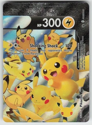 Pikachu V-Union Promo SWSH: Sword & Shield Promo Cards SWSH140 NM - Image 1 of 2