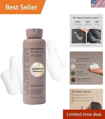 Anti-Dandruff Shampoo for Men & Women - Hydrating & Nourishing Formula - Image 1 of 4