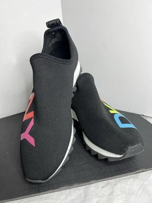Zapatillas deportivas DKNY para mujer negras azer de moda talla 6 1/2 Foto 1 de 4