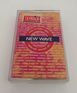 New Wave Cassette Audio Tape Rare Skyrock - Imagen 1 de 3