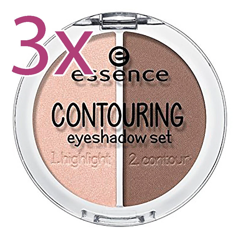 3 Stk. Contouring eyeshadow set essence brownies with frosting (759380-3) - Bild 1 von 1