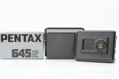 [COMO NUEVO EN CAJA] Soporte trasero de película Pentax 645 220 para 645N NII de JAPÓN #579 Foto 1 de 4