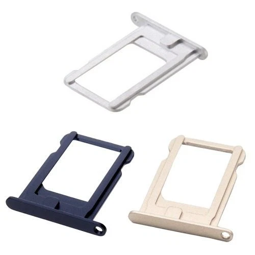 IPHONE 5S SIM TRAY PORTA SIM CARD PORTASIM VASSOIO SCHEDA SILVER GOLD GRAY - Immagine 1 di 1