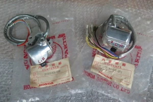 HONDA S90 S90Z CL90Z S110 HANDLE SWITCH 7 WIRE SET PAIR L+R GENUINE NOS JAPAN - Picture 1 of 10