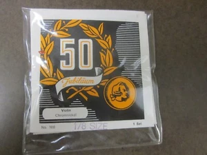 50 Jubilaum Chromnickel violin Strings- 1/8 size, one new'old stock' set - Picture 1 of 3
