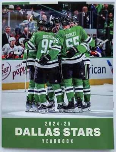 DALLAS STARS YEARBOOK 2024-2025 NHL HOCKEY PROGRAM oettinger rantanen ceci wyatt - Picture 1 of 4