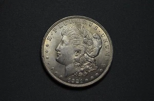 1921 P MORGAN SILVER DOLLAR BETTER GRADE #89NM - Picture 1 of 2