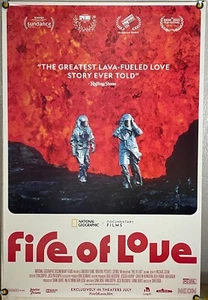 FEUER DER LIEBE DS GEROLLT ORIG EINBLATT FILMPOSTER KATIA & MAURICE KRAFFT (2022) - Bild 1 von 1