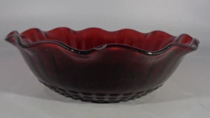 VTG Anchor Hocking Royal Ruby Red 8" Bowl - Picture 1 of 6
