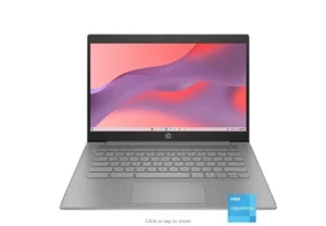 HP 14" Chromebook Laptop – Intel Celeron, 4GB RAM, 64GB eMMC – Modern Gray - Picture 1 of 6