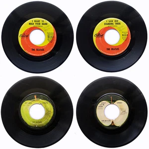 14 BEATLES 45RPM LOT! Original 1960's Capitol Apple Tollie LENNON HARRISON STARR - Picture 1 of 7