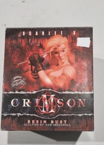Crimson Scarlet X Resin Bust statue - Picture 1 of 4