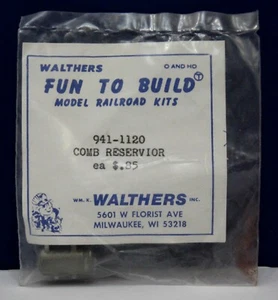 Pettine auto d'epoca Walthers 941-1120 scala O metallo fuso riserva nuovo con scatola - Foto 1 di 2
