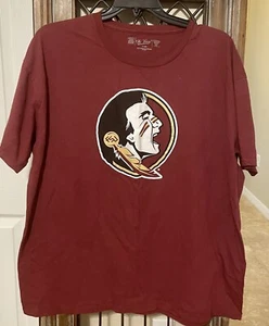Florida State Seminoles Shirt Men's XXL Red Short Sleeve Crew Neck College FSU - Picture 1 of 5
