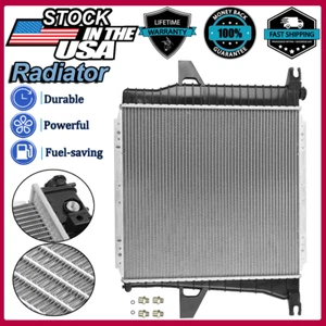 OE Style Aluminum Radiator CU2172 Fits 1998-2001 Ford Ranger Mazda B2500 L4 2.5L - Picture 1 of 13